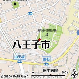 東京都八王子市椚田町517周辺の地図