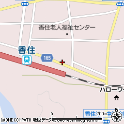 兵庫県美方郡香美町香住区香住1252-3周辺の地図