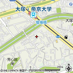 東京都八王子市大塚1487周辺の地図