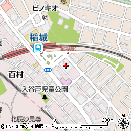 明光義塾稲城教室周辺の地図