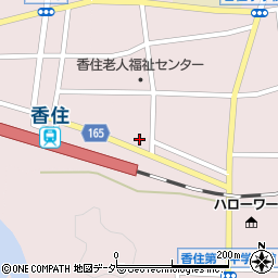 兵庫県美方郡香美町香住区香住1252-6周辺の地図