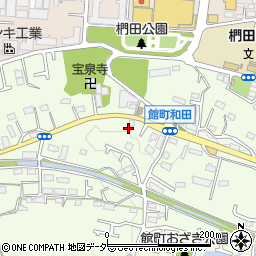 東京都八王子市館町299周辺の地図