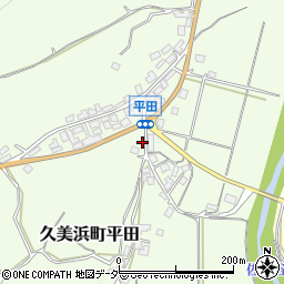 京都府京丹後市久美浜町平田832周辺の地図