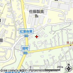 東京都八王子市館町493周辺の地図