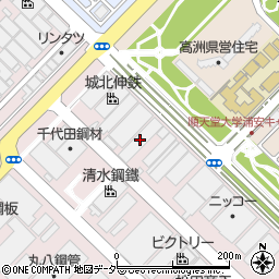 ヤマト特殊鋼浦安センター周辺の地図