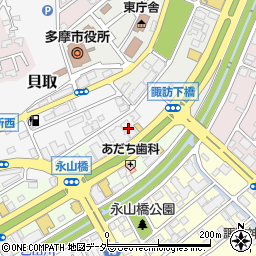 多摩永山ジョイビル周辺の地図