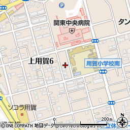 東京都世田谷区上用賀6丁目15周辺の地図