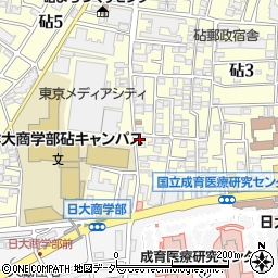 武蔵ゼミナール周辺の地図
