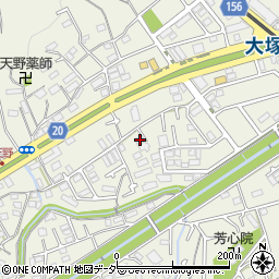 東京都八王子市東中野40周辺の地図