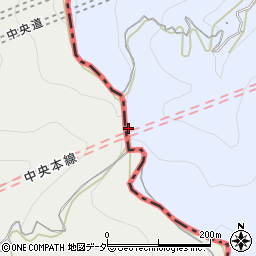 東京都八王子市裏高尾町1737周辺の地図