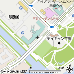 ナチュラルローソンプラナ東京ベイ店周辺の地図