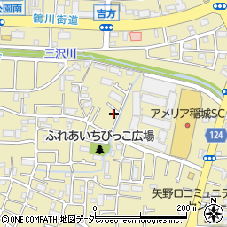 東京都稲城市矢野口2624-6周辺の地図