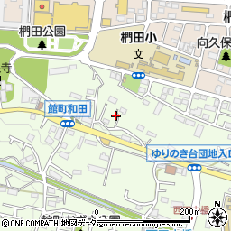 東京都八王子市館町212周辺の地図