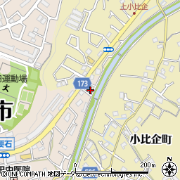 東京都八王子市椚田町344周辺の地図