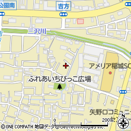 東京都稲城市矢野口2624周辺の地図