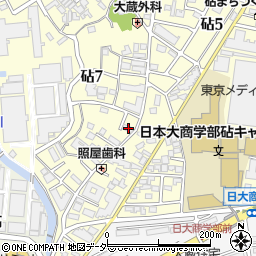 東京都世田谷区砧7丁目8-36周辺の地図