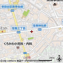 宝蘭周辺の地図