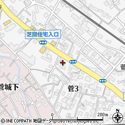 ローソン川崎菅三丁目店周辺の地図