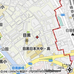 東京都目黒区目黒1丁目8-6周辺の地図