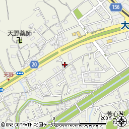 東京都八王子市東中野42周辺の地図
