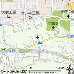 東京都八王子市館町366周辺の地図