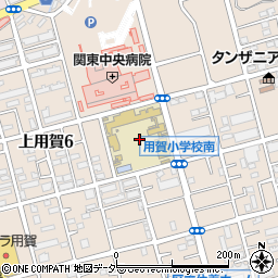 東京都世田谷区上用賀6丁目14周辺の地図