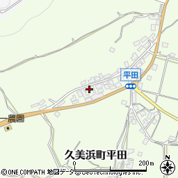 京都府京丹後市久美浜町平田968周辺の地図