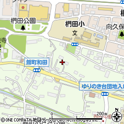 東京都八王子市館町207周辺の地図