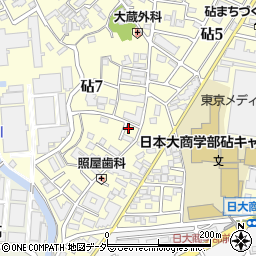 東京都世田谷区砧7丁目8-32周辺の地図