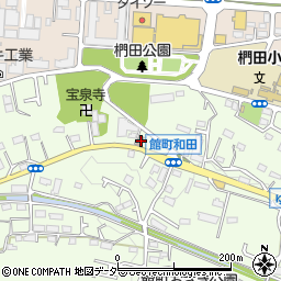 東京都八王子市館町314周辺の地図