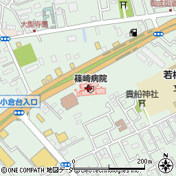 篠崎病院周辺の地図