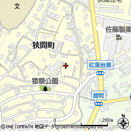 東京都八王子市狭間町1776周辺の地図