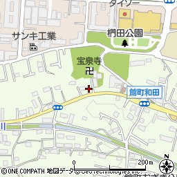 東京都八王子市館町304周辺の地図