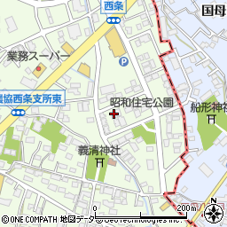 積水ハウス株式会社　シャーウッド昭和住宅公園展示場周辺の地図