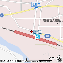 美方警察署香住駅前交番周辺の地図