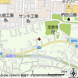 東京都八王子市館町357周辺の地図