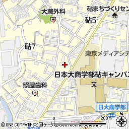 東京都世田谷区砧7丁目5-26周辺の地図