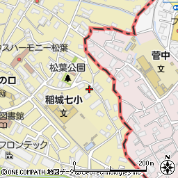 東京都稲城市矢野口2010-1周辺の地図