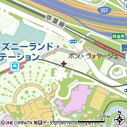 千葉県浦安市舞浜1-18周辺の地図