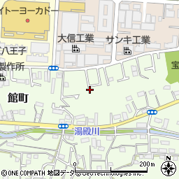 東京都八王子市館町443周辺の地図