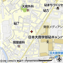 東京都世田谷区砧7丁目5-17周辺の地図