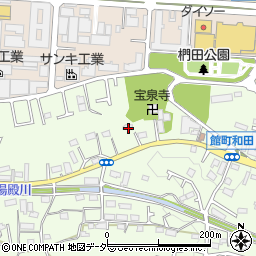 東京都八王子市館町356周辺の地図