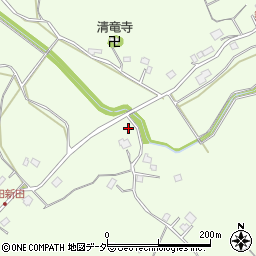 千葉県八街市勢田周辺の地図