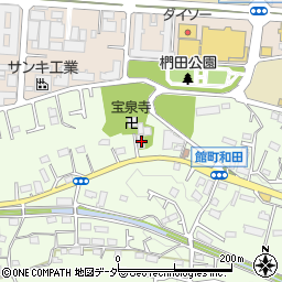 東京都八王子市館町305周辺の地図