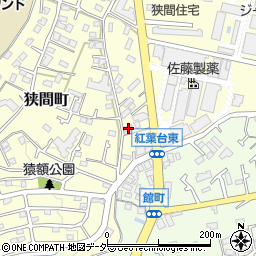 東京都八王子市狭間町1726周辺の地図