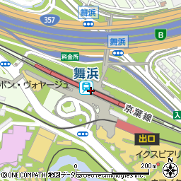 舞浜駅 千葉県浦安市 駅 路線図から地図を検索 マピオン