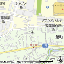 東京都八王子市館町506周辺の地図