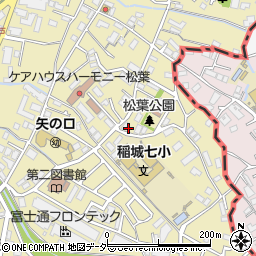 東京都稲城市矢野口1898-4周辺の地図