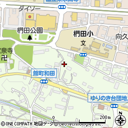 東京都八王子市館町203周辺の地図