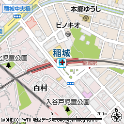 みずほ銀行京王稲城駅改札内 ＡＴＭ周辺の地図